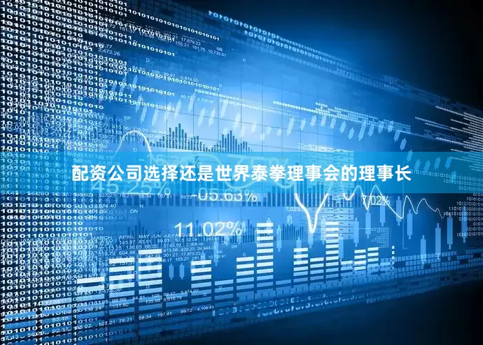 配资公司选择还是世界泰拳理事会的理事长