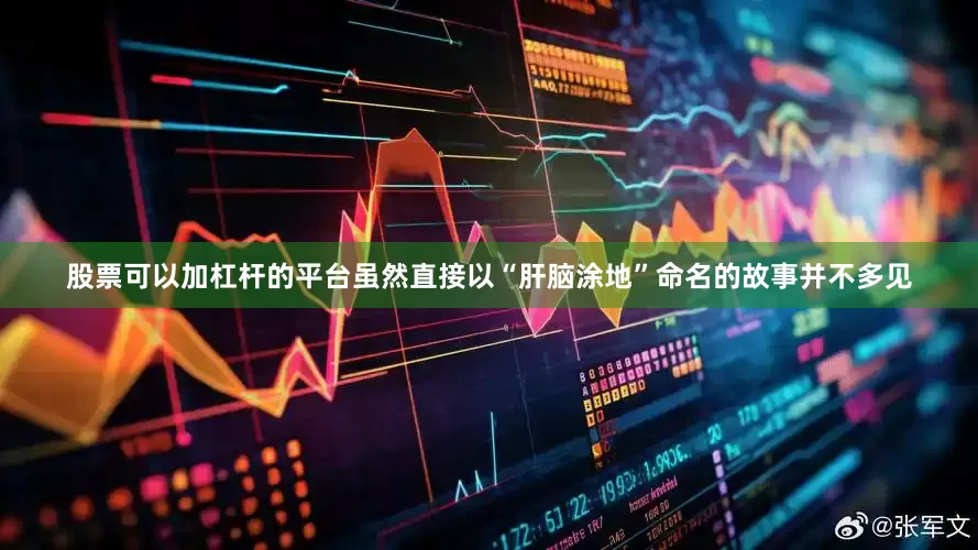 股票可以加杠杆的平台虽然直接以“肝脑涂地”命名的故事并不多见