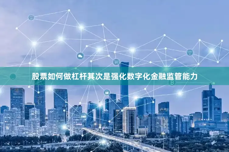 股票如何做杠杆其次是强化数字化金融监管能力